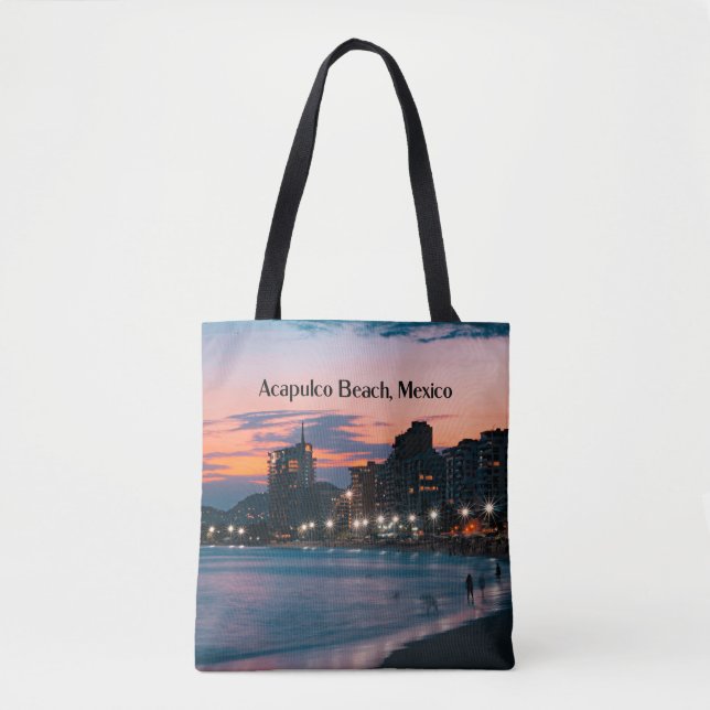 Acapulco Beach, Mexico Tote Bag (Front)