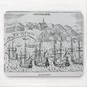 Acapulco', from Jean-Baptiste Labat 's Nouveau Mouse Pad