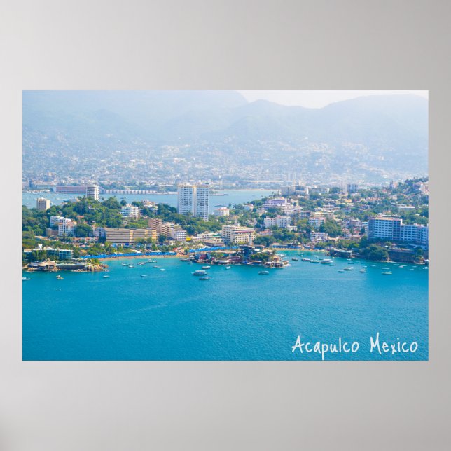 Acapulco Mexico Beach Poster (Front)