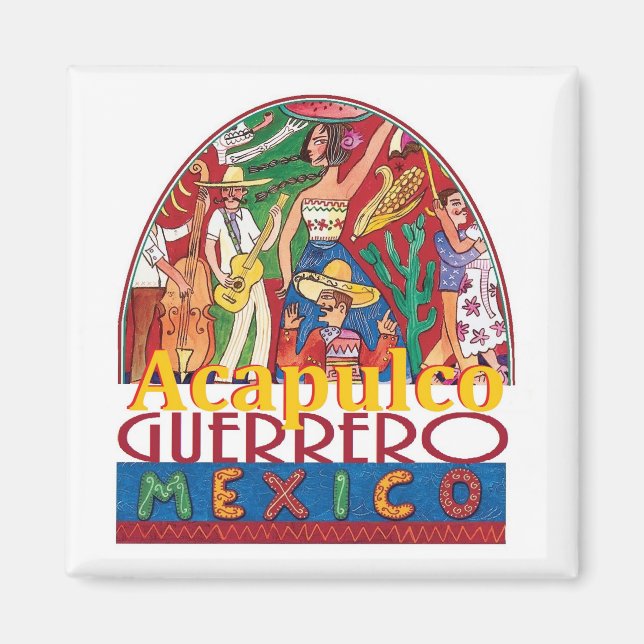 ACAPULCO Mexico Magnet (Front)