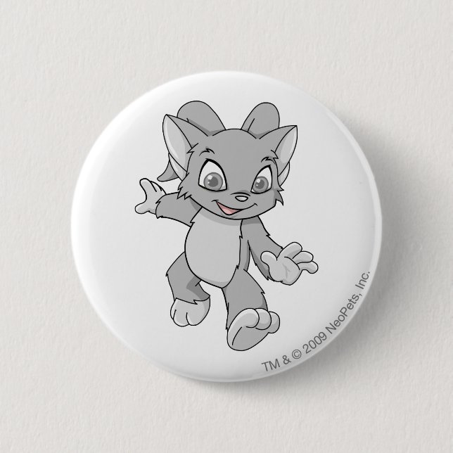 Acara Silver 6 Cm Round Badge (Front)