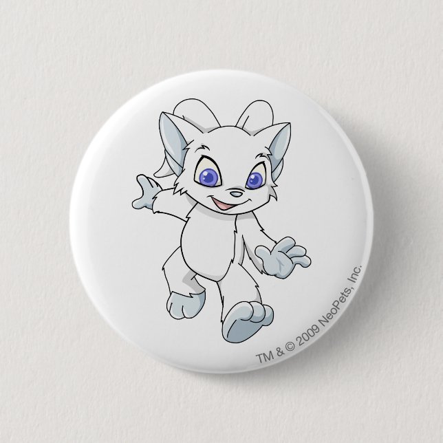 Acara White 6 Cm Round Badge (Front)