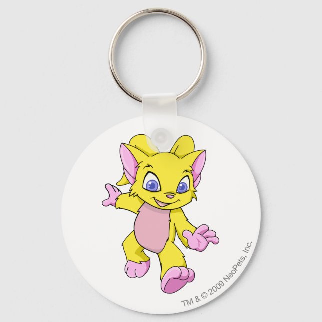 Acara Yellow Key Ring (Front)