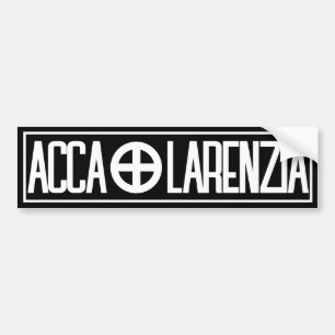 ACCA LARENZIA BUMPER STICKER