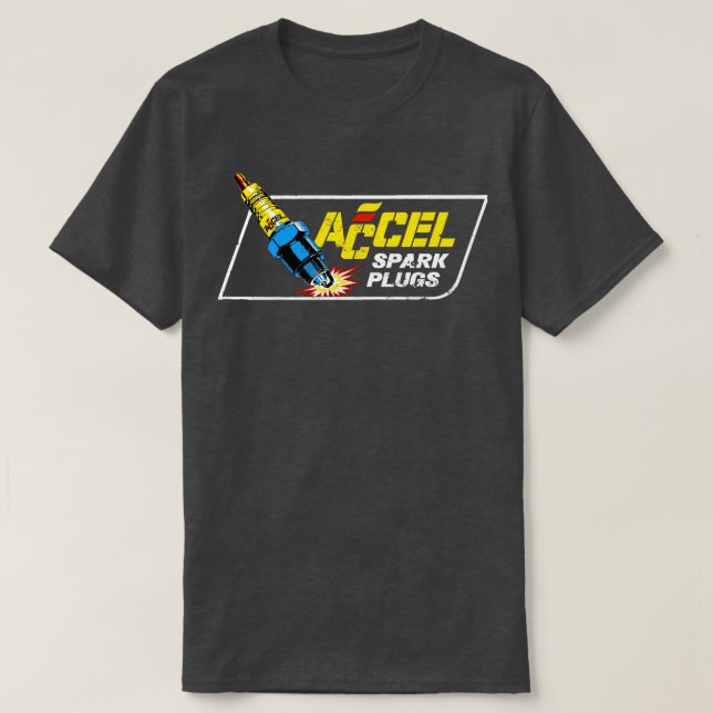 Accel Spark Plugs T-Shirt (Design Front)