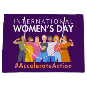 Accelerate Action International Women’s Day 2025 Large Gift Bag