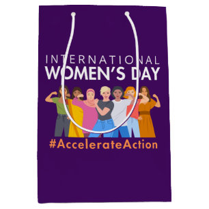 Accelerate Action International Women’s Day 2025 Medium Gift Bag