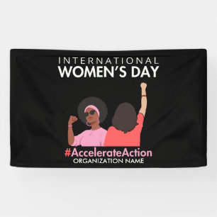 Accelerate Action International Women's Day 2025 Banner