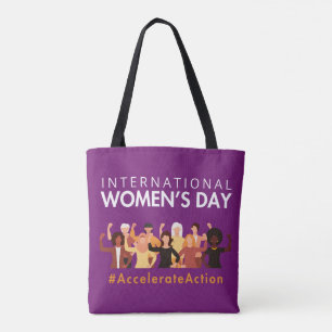 Accelerate Action International Women's Day 2025 Tote Bag