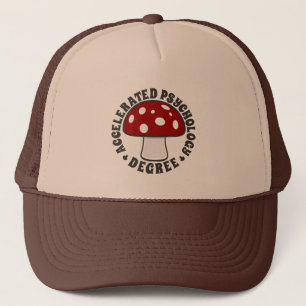 Accelerated Psychology Degree - Psychedelics, Red Trucker Hat