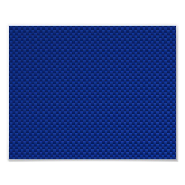Accent Blue Carbon Fibre Like Print Background (Front)