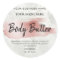 Accent Brush Stroke Marble Body Butter Labels