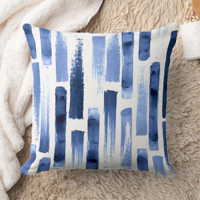 Accent coushion navy ,nautical , modern  cushion (Blanket)