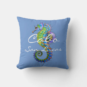 Accent Pillow Cabo Seahorse