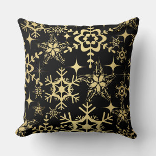 Accent Pillow-Holiday Snowflakes Cushion