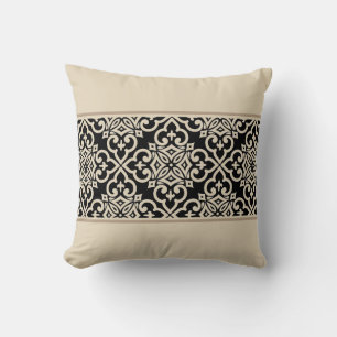 Accent Pillow-Moroccan Print Cushion