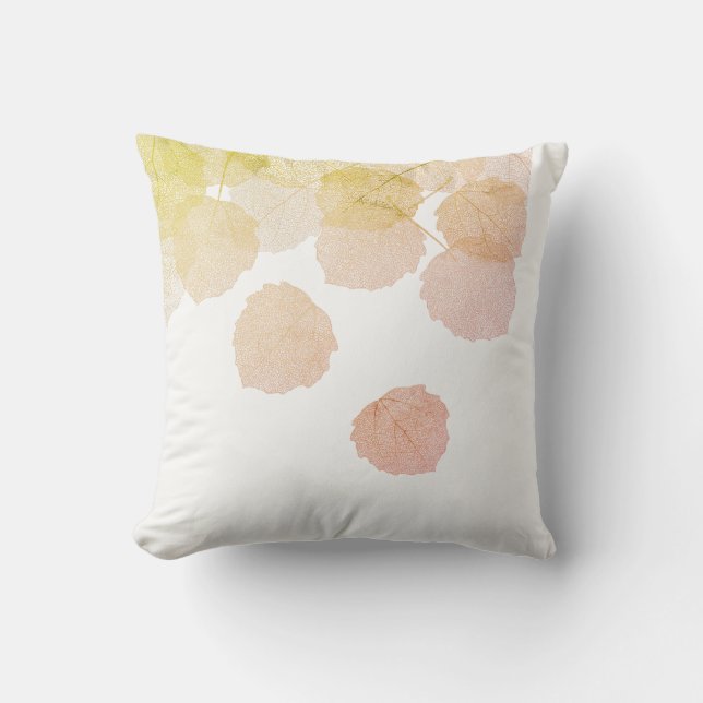 Accent Pillow- Nature Leaves Cushion (Front)