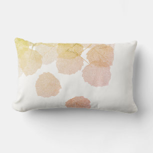 Accent Pillow- Nature Leaves Lumbar Cushion