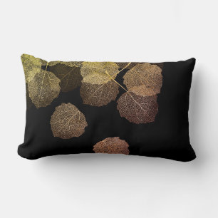 Accent Pillow- Nature Leaves Lumbar Cushion