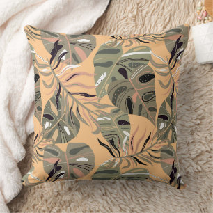 Accent Pillow Tropical Print