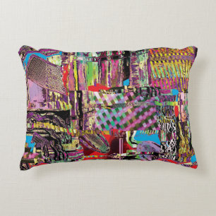 Accent Pillow – Urban Fractals
