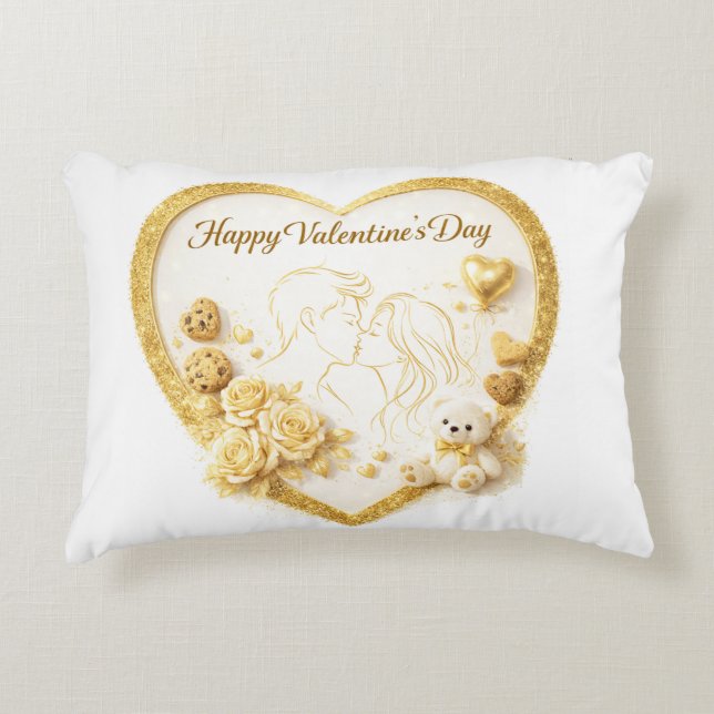 Accent Pillow - Valentine`s Day, My Love (Front)