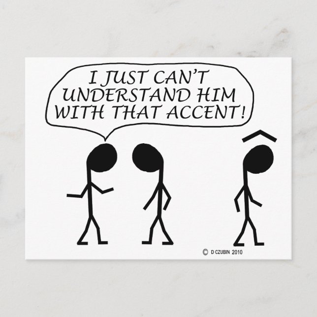 Accent Postcard (Front)