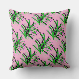 Accent Shrub Decorative Pink Cushion