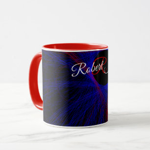 Accented Triangle Geometric Coffee Mug