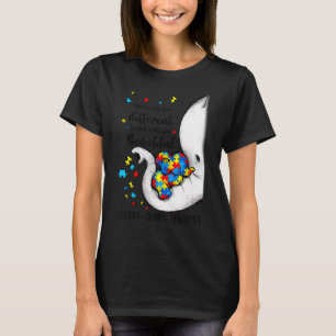 Accept Adapt Advocate Autism Awareness Elephant Au T-Shirt
