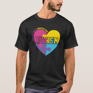 Accept- Love- Understand- Autism T-Shirt
