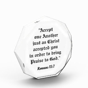 ACCEPT ONE ANOTHER PHOTO BLOCK