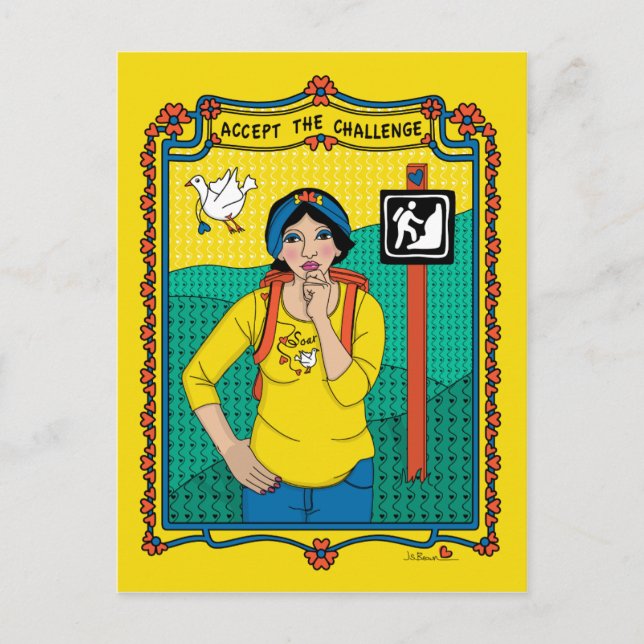 Accept The Challenge_B_ Postcard (Front)