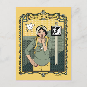 Accept The Challenge_C_ Postcard