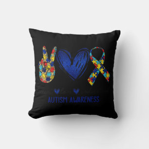Accept Understand Love Autism Awareness  Autism Mo Cushion
