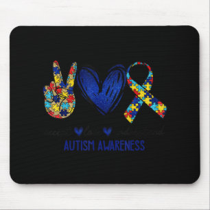 Accept Understand Love Autism Awareness Autism Mo Mouse Pad