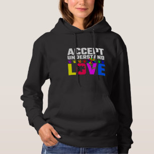 Accept Understand Love Autism Awareness Child Hoodie