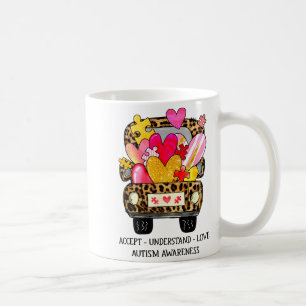 Accept Understand Love Autism Awareness Support Va Coffee Mug