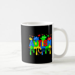 Accept understand love for women teacher autism coffee mug