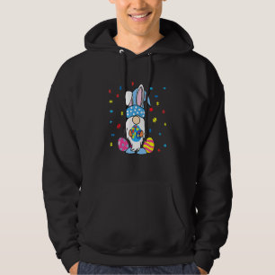 Accept Understand Love Gnome Autism Awareness East Hoodie