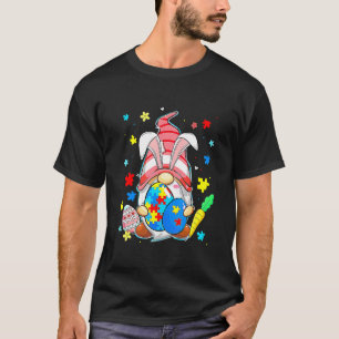Accept Understand Love Gnome Autism Awareness East T-Shirt