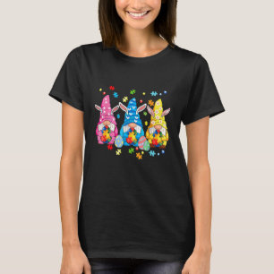 Accept Understand Love Gnome Autism Awareness East T-Shirt