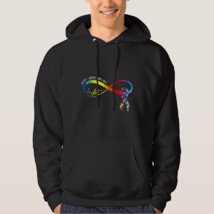 Accept Understand Love Ribbon Puzzle Fight Autism Hoodie