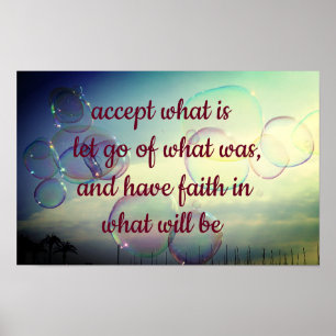 Accept what is... poster