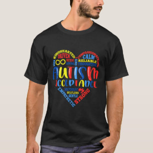 Acceptance Autism Awareness Month Support Puzzle P T-Shirt