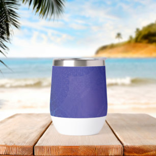 Acceptance   Blue Indigo Violet Boho Medallions