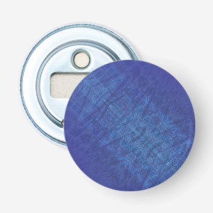 Acceptance Blue Indigo Violet Shibori Pattern Bottle Opener
