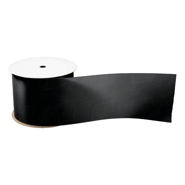 Acceptance | Dark Abstract Texture Satin Ribbon (Spool)