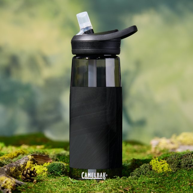 Acceptance | Dark Abstract Texture Water Bottle (Outdoor)