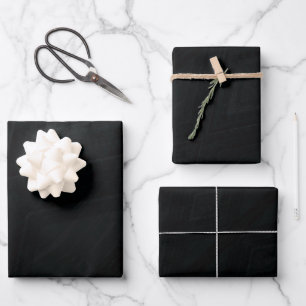 Acceptance   Dark Abstract Texture Wrapping Paper Sheet